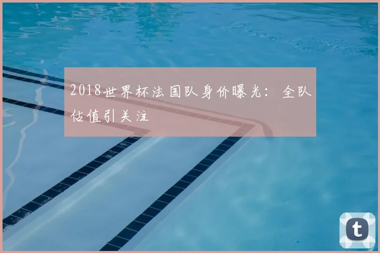 2018世界杯法国队身价曝光:全队估值引关注